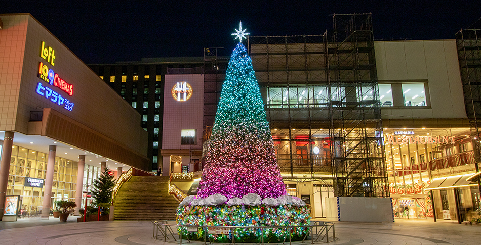 クリスマスイルミネーション2025「Blooming the Future ～未来を、花咲かせよう～」