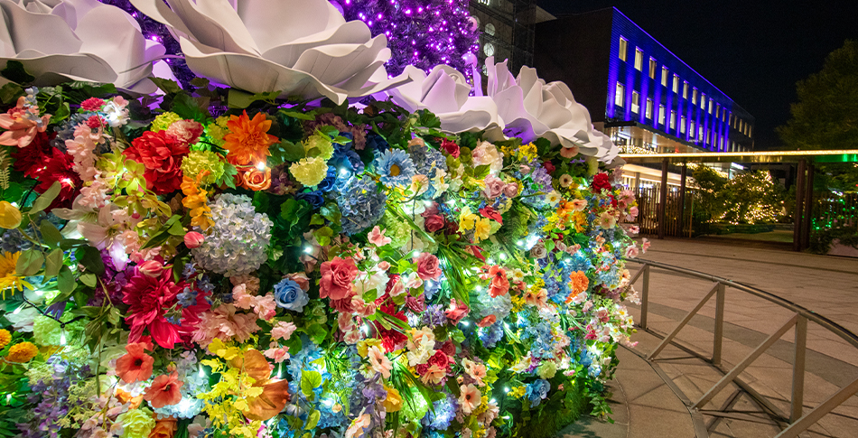 クリスマスイルミネーション2025「Blooming the Future ～未来を、花咲かせよう～」